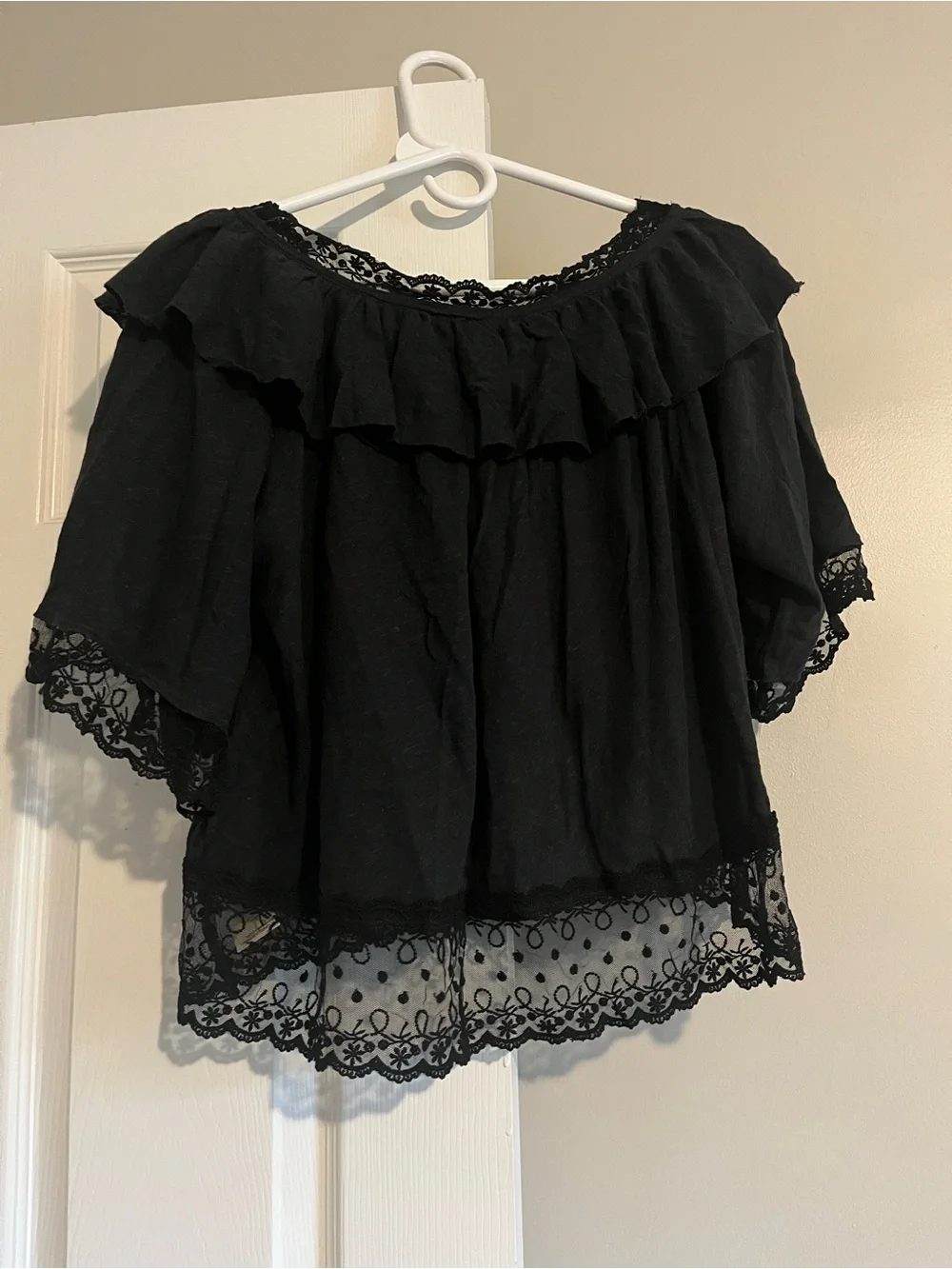 Free People crop polka delicate